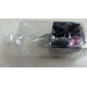 Металева анальна пробка з кристалом Alive Mini Metal Butt Plug Pink S (порвана упаковка!!!)-1