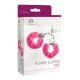 Наручники S Pleasures Furry Cuffs Pink (м'ята упаковка!!!)-2