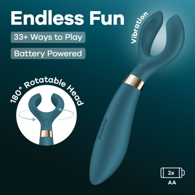 Вібратор для пар Satisfyer Endless Fun Battery Series (м'яте паковання!!!)