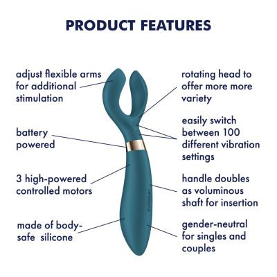 Вібратор для пар Satisfyer Endless Fun Battery Series (м'яте паковання!!!)