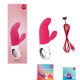 Вібратор-кролик Fun Factory MISS BI pink/white (м'яте паковання!!!)-7