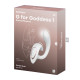 Вібратор Satisfyer G for Goddess 1 White (м'ята упаковка!!!)-7