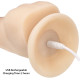Фалоімітатор з ротацією Naked ADDICTION James 8″ Rotating & Vibrating Dong (м'ята упаковка!!!)-6