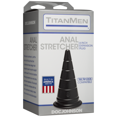 Анальний стимулятор Doc Johnson TitanMen - Anal Stretcher 6 Inch Plug (м'ята упаковка!!!)