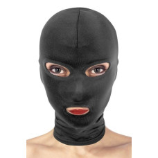 Капюшон для БДСМ з відкритими очима та ротом Fetish Tentation Open Mouth & Eyes Hood м'ята упаковка!