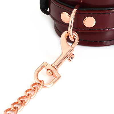 Наручники Liebe Seele Wine Red wirst Cuffs (м'ята упаковка!!!)
