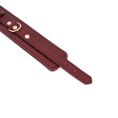 Наручники Liebe Seele Wine Red wirst Cuffs (м'ята упаковка!!!)