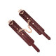 Наручники Liebe Seele Wine Red wirst Cuffs (м'ята упаковка!!!)-3