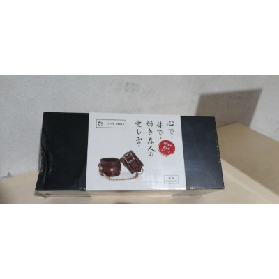Наручники Liebe Seele Wine Red wirst Cuffs (м'ята упаковка!!!)
