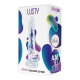 Прозорий фалоімітатор Alive Jelly Dildo Lusty (м'ята упаковка!!!)-1