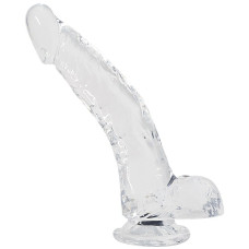 Прозорий фалоімітатор Alive Jelly Dildo Stallion (м'ята упаковка)