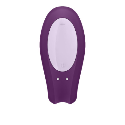Смарт-вібратор для пар Satisfyer Double Joy Violet (м'ята упаковка!!!)