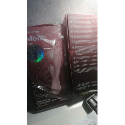Смарт вібратор-кролик Satisfyer Mono Flex Mauve (м'ята упаковка!!!)