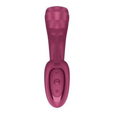 Вагінально-кліторальний вібратор Satisfyer G for Goddess 3 Wine Red (м'яте паковання!!!)