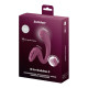 Вагінально-кліторальний вібратор Satisfyer G for Goddess 3 Wine Red (м'яте паковання!!!)-6