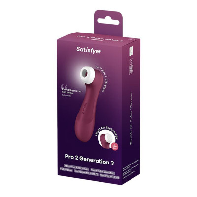 Вакуумний кліторальний стимулятор Satisfyer Pro 2 Generation 3 with Liquid Air (м'яте паковання!!!)