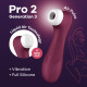 Вакуумний кліторальний стимулятор Satisfyer Pro 2 Generation 3 with Liquid Air (м'яте паковання!!!)-2