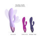 Вібратор-кролик Love To Love FUNKY BUNNY - VIVA MAUVE (м'ята упаковка!!!)-4