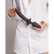 Анальна пробка з дилдо Strap-On-Me SWITCH PLUG-IN REALISTIC DILDO BLACK - L (м'ята упаковка)-6