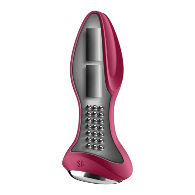 Анальна смарт-вібропробка із перлинним масажем Satisfyer Rotator Plug 2+ Violet (м'яте паковання!!!)