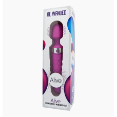 Мінівібромасажер Alive Be Wanded Purple (м'ята упаковка)