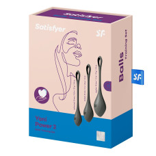 Набір йоні намистин Satisfyer Yoni Power 2 Black (м'ята упаковка)