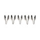Набір кілець з кігтями Master Series Five-Piece Sensation Claw Rings - Silver (м'ята упаковка!!!)-3
