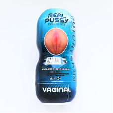 Недорогий мастурбатор-вагіна Alive Super Realistic Vagina (тріщина на кришці)