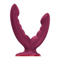 Подвійний фалоімітатор Fun Factory RYDE Wine Red (м'яте паковання!!!)