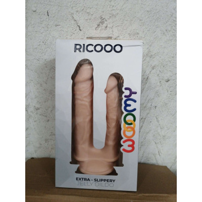 Подвійний фалоімітатор Wooomy Ricooo (м'ята упаковка)