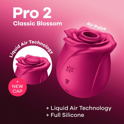 Вакуумний кліторальний стимулятор Satisfyer Pro 2 Classic Blossom (м'ята упаковка!!!)