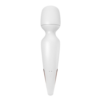 Вібромасажер Satisfyer Wand-erland (White/Rosegold) (м'ята упаковка!!!)