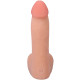 Фалоімітатор Doc Johnson The Realistic Cock ULTRASKYN 7 Inch with Balls Vanilla (м'яте паковання!!!)-3