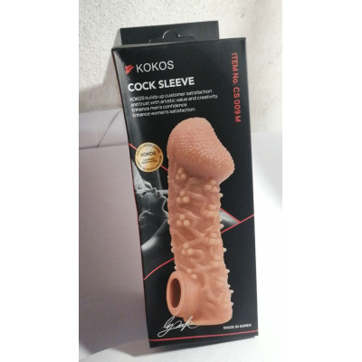 Насадка на член Kokos Cock Sleeve CS 009 M (м'ята упаквка!!!)