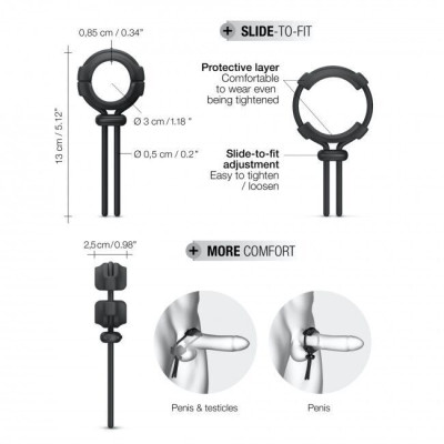 Регульоване ерекційне кільце Dorcel FIT RING (м'ята упаковка!!!)