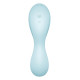 Вакуумний смарт-стимулятор із вібрацією Satisfyer Curvy Trinity 5 (Blue) (порвана упаковка!!!)-6