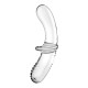 Дилдо Satisfyer Double Crystal (Transparent) (м'ята упаковка!!!)-3