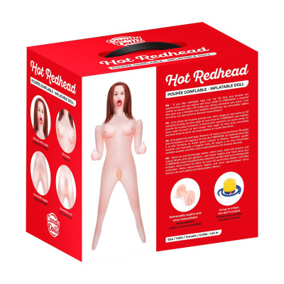 Надувна лялька Candy Dolls Hot Redhead (м'ята упаковка!!!)