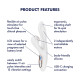 Вакуумний вібратор-кролик Satisfyer Pro+ G-Spot Generation 2 Wihte (м'яте паковання!!!)-6