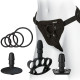 Набір для страпону Doc Johnson Vac-U-Lock Dual Density Extreme Set (м'ята упаковка)-2