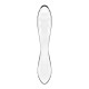Двосторонній скляний дилдо Satisfyer Dazzling Crystal 1 Transparent (м'яте паковання!!!)-2