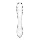 Двосторонній скляний дилдо Satisfyer Dazzling Crystal 1 Transparent (м'яте паковання!!!)-4