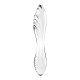 Двосторонній скляний дилдо Satisfyer Dazzling Crystal 1 Transparent (м'яте паковання!!!)-3