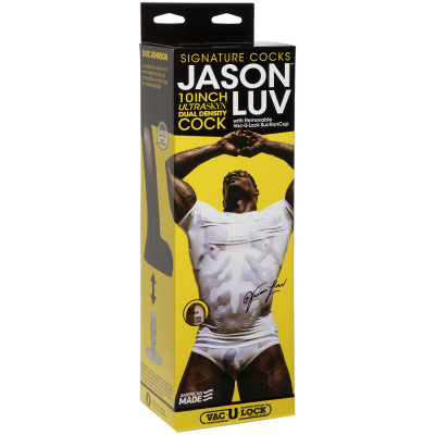Фалоімітатор Doc Johnson Jason Luv 10 Inch Cock - ULTRASKYN (м'ята упаковка!!!)