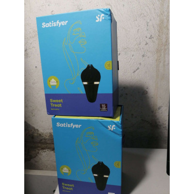 Мороженка спінатор Satisfyer Lay-On - Sweet Treat Black/Gold (м'ята упаковка!!!)