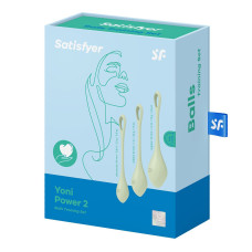 Набір йоні намистин Satisfyer Yoni Power 2 Light Green (м'ята упаковка)