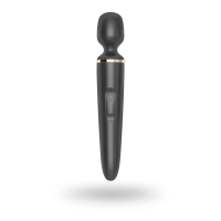 Вібромасажер Satisfyer Wand-er Woman (Black/Gold) (м'ята упаковка)