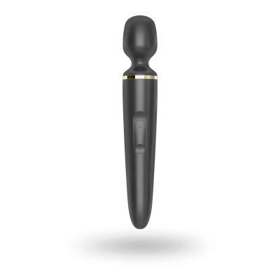 Вібромасажер Satisfyer Wand-er Woman (Black/Gold) (м'ята упаковка)