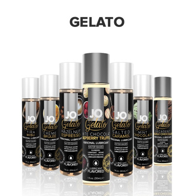 Змазка на водній основі System JO GELATO White Chocolate Raspberry (30 мл) без цукру та парабенів Змазка на водній основі System JO GELATO White Chocolate Raspberry (30 мл) без цукру та парабенів