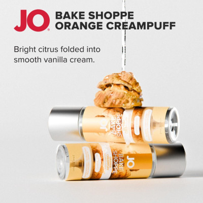 Лубрикант на водній основі JO Bake Shoppe - Orange Creampuff 60 мл, без цукру та парабенів